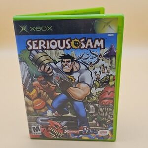 Serious Sam Microsoft Xbox 2002 Complete CIB Tested Works